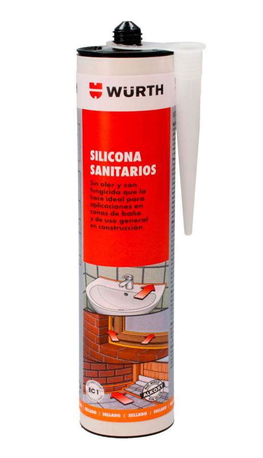 SILICONA SANTARIOS TRANSPARENTE  - SILICONA SANITARIOS TRANSP 310 ML